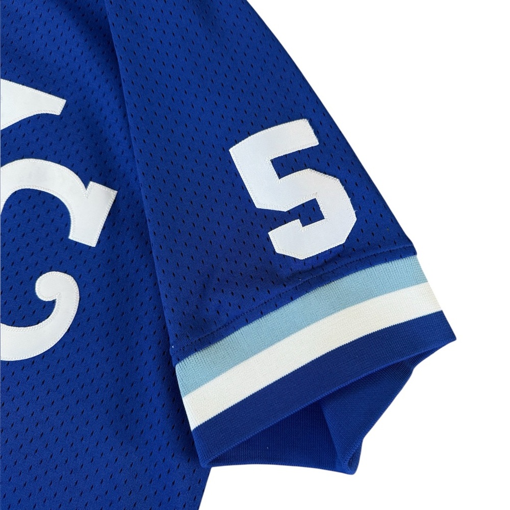 Mitchell & Ness Bo Jackson Jersey 1989 Kansas City Royals #5 Blue Mens Size XXL - Picture 7 of 12